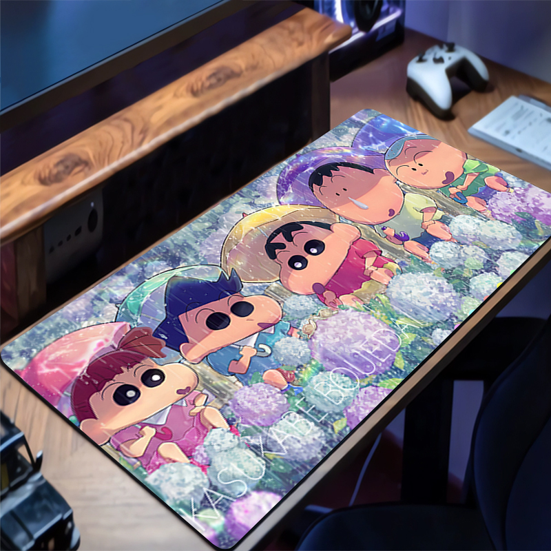 Gaming Keyboard Theme - Anime C-crayon Shin-chan Mouse Pad Gamer