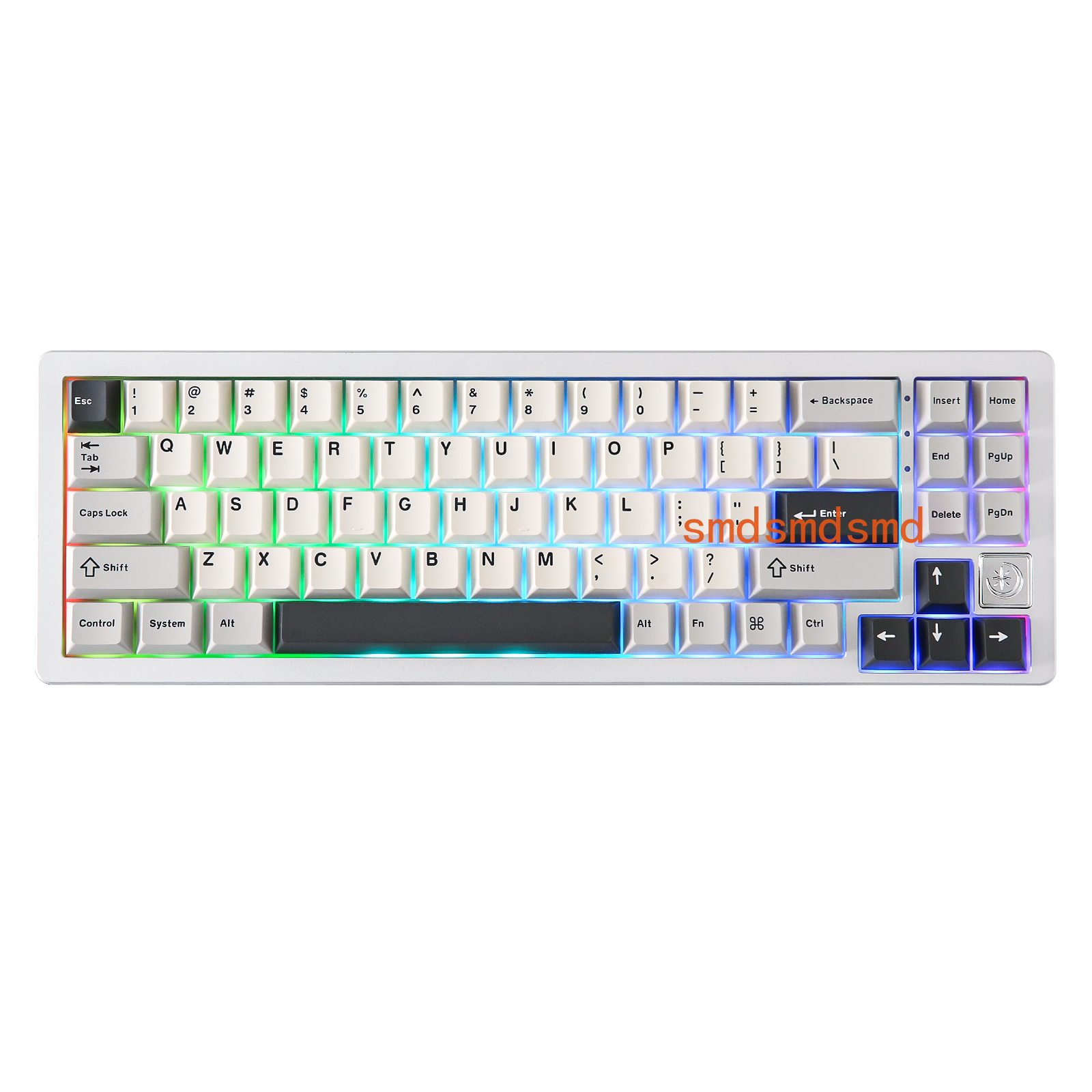 Gaming Keyboard Mechanical Wireless - AL71 Silver CNC Aluminum Mechanical Keyboard,
