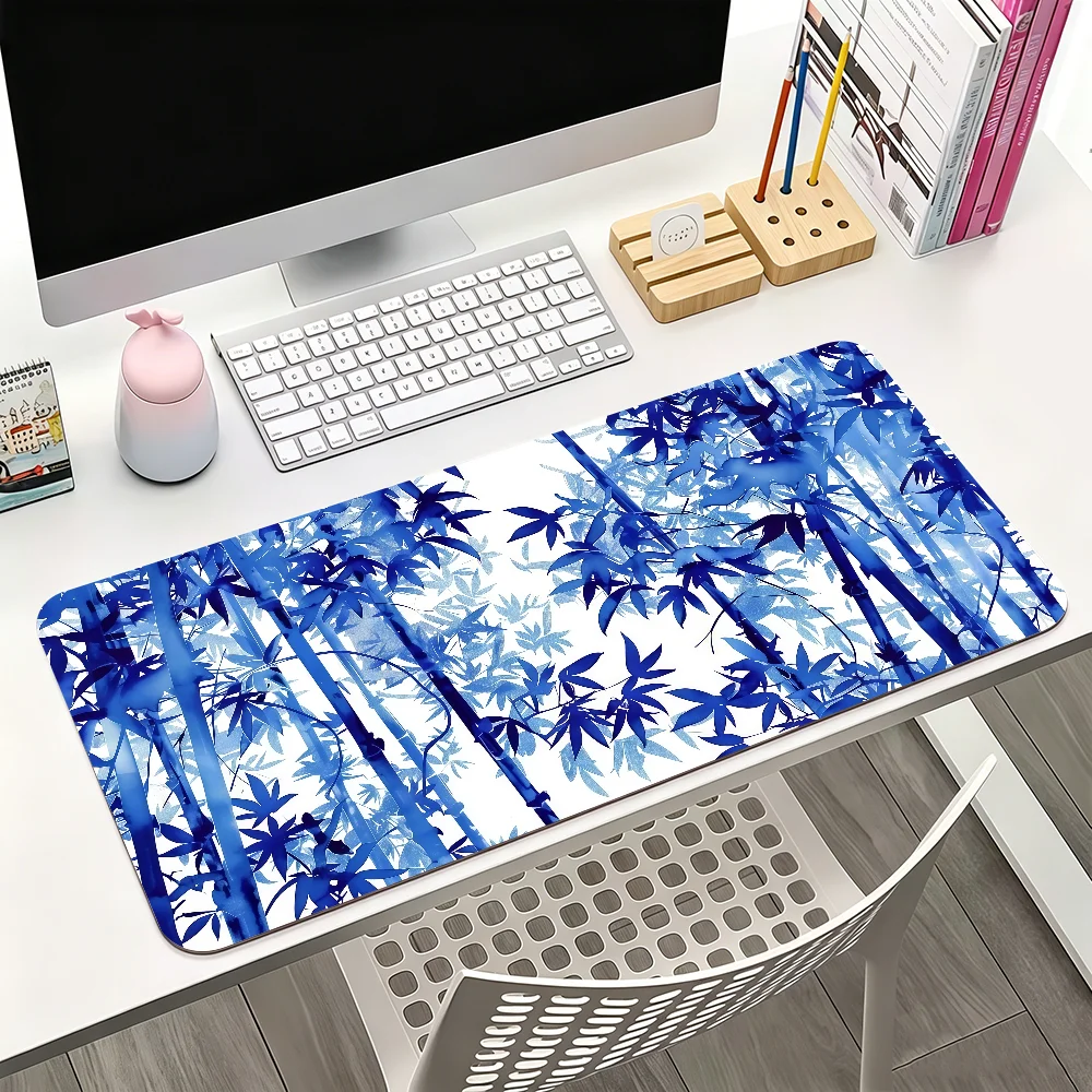 Gaming Keyboard Blue - Chinese style Blue and white porcelain