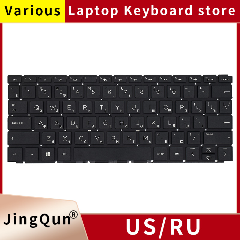 Gaming Keyboard E Yooso - US New Laptop Keyboard for HP