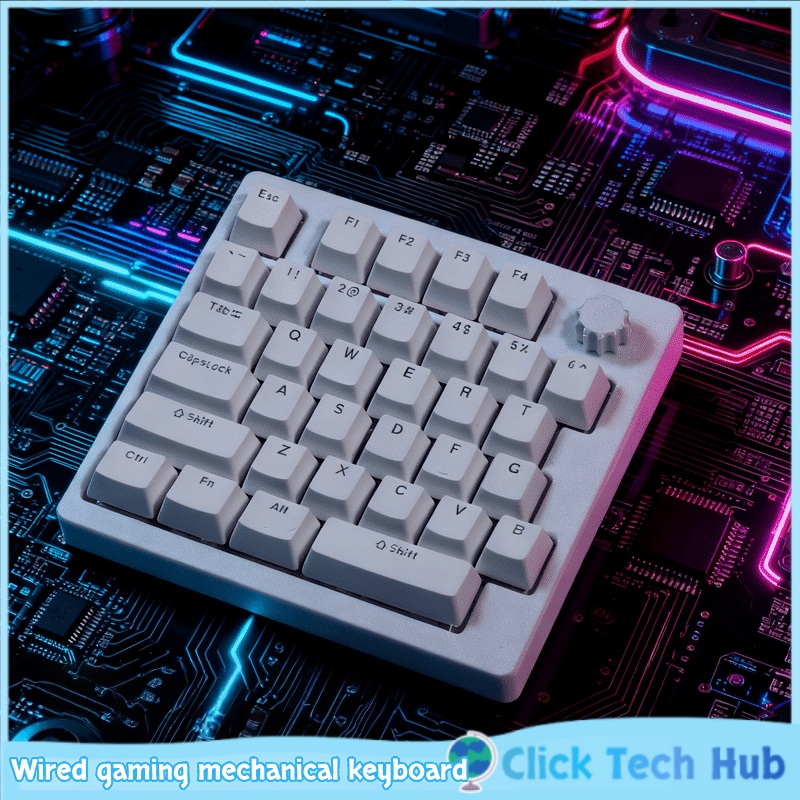 Gaming Keyboard Half - Wired One Handed Gaming Mechanical Keyboard
