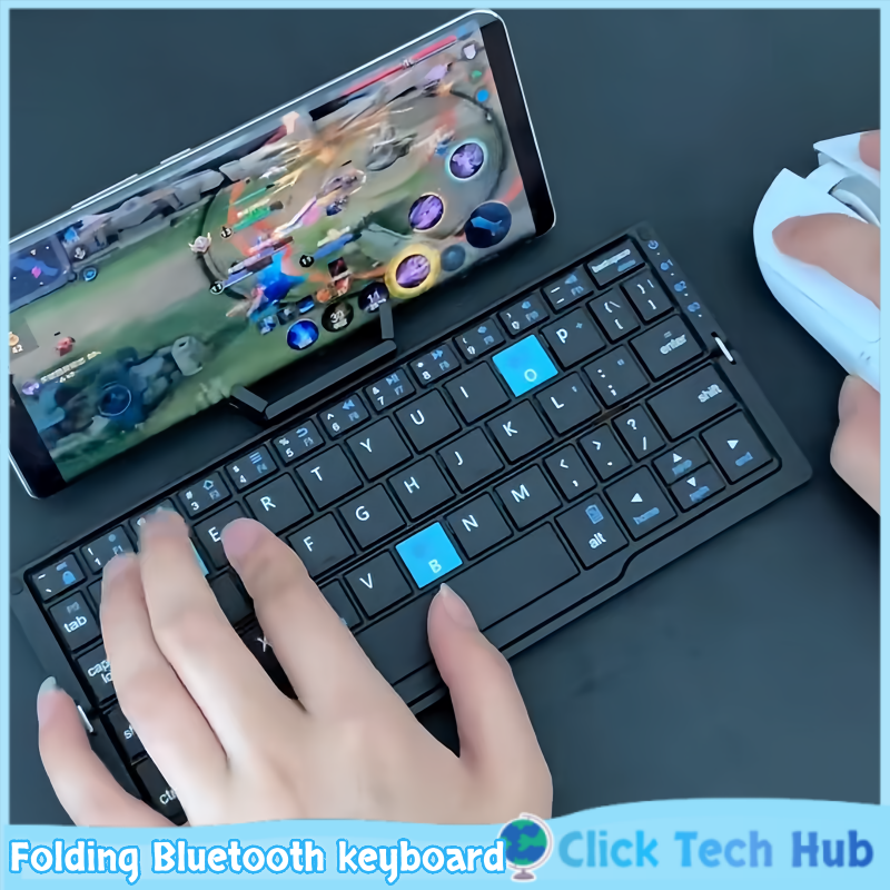 Folding Bluetooth Keyboard Mag - Gaming Keyboard Mouse Set 评论和价格