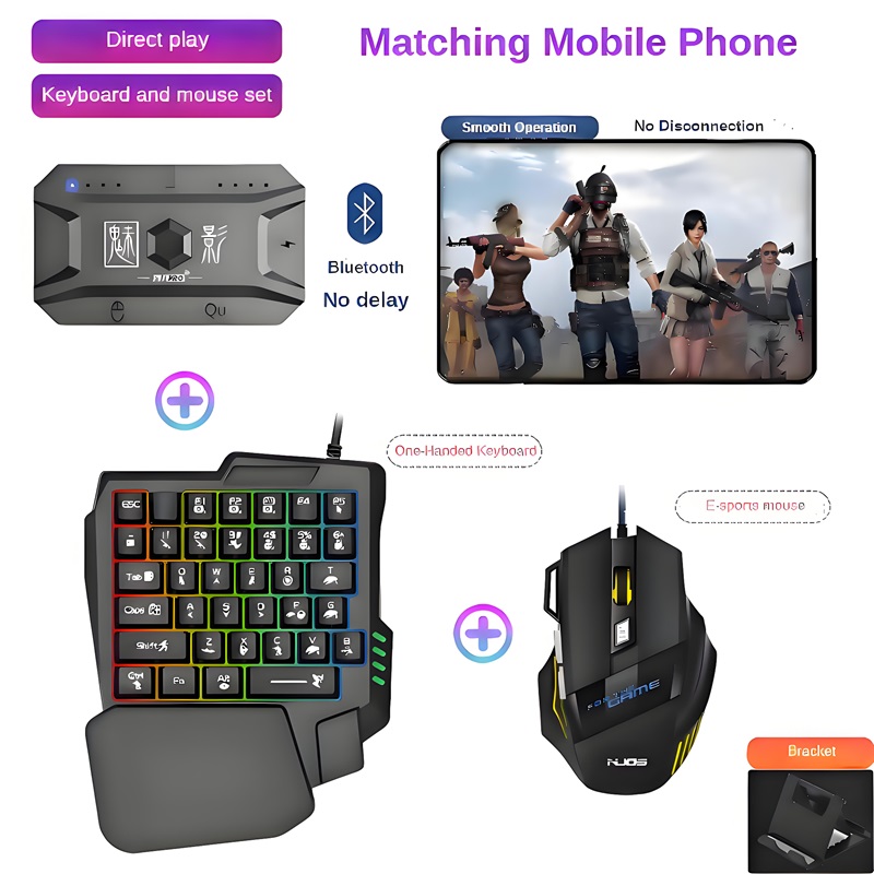 M1 Pro Gamepad Mobile Phone Ga - Gaming Keyboard And Mouse Combo 评论和价格