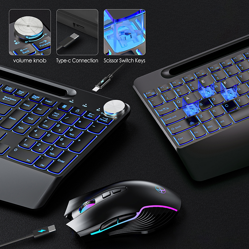 2.4G&Type-C Wireless Keyboard  - Gaming Keyboard And Mouse Combo 评论和价格