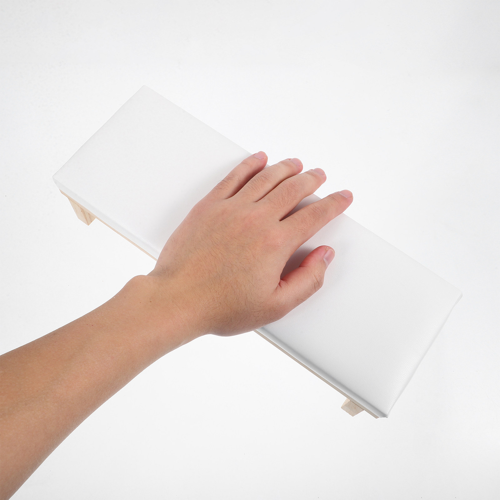 Nail Hand Rest for Manicure Na - Wrist Rest Wood 评论和价格