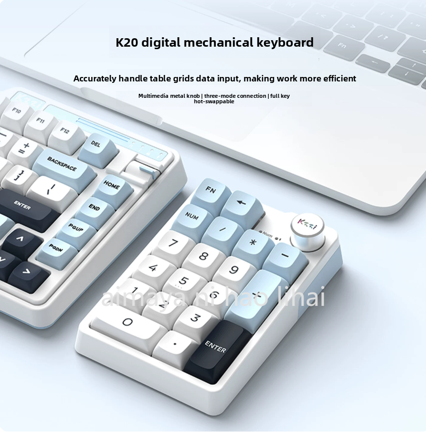Kzzi K20 Mini Keypad Three Mod - Gaming Keyboard Mechanical Wireless 评论和价格