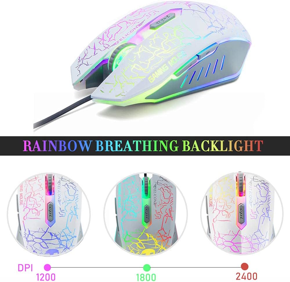 MAMBASNAKE T11 UK 100% Gaming  - Gaming Keyboard And Mouse Combo 评论和价格