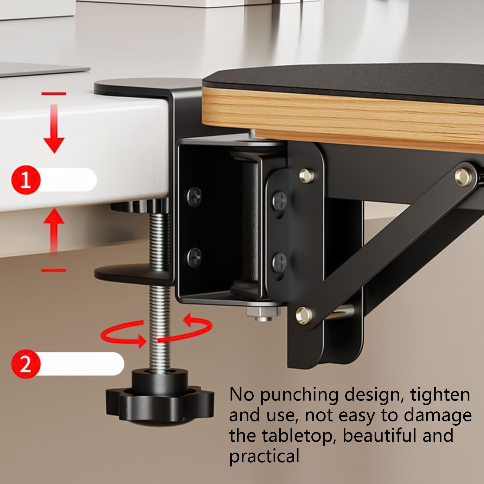 Computer Desk Arm Rest Pad Arm - Wrist Rest Wood 评论和价格