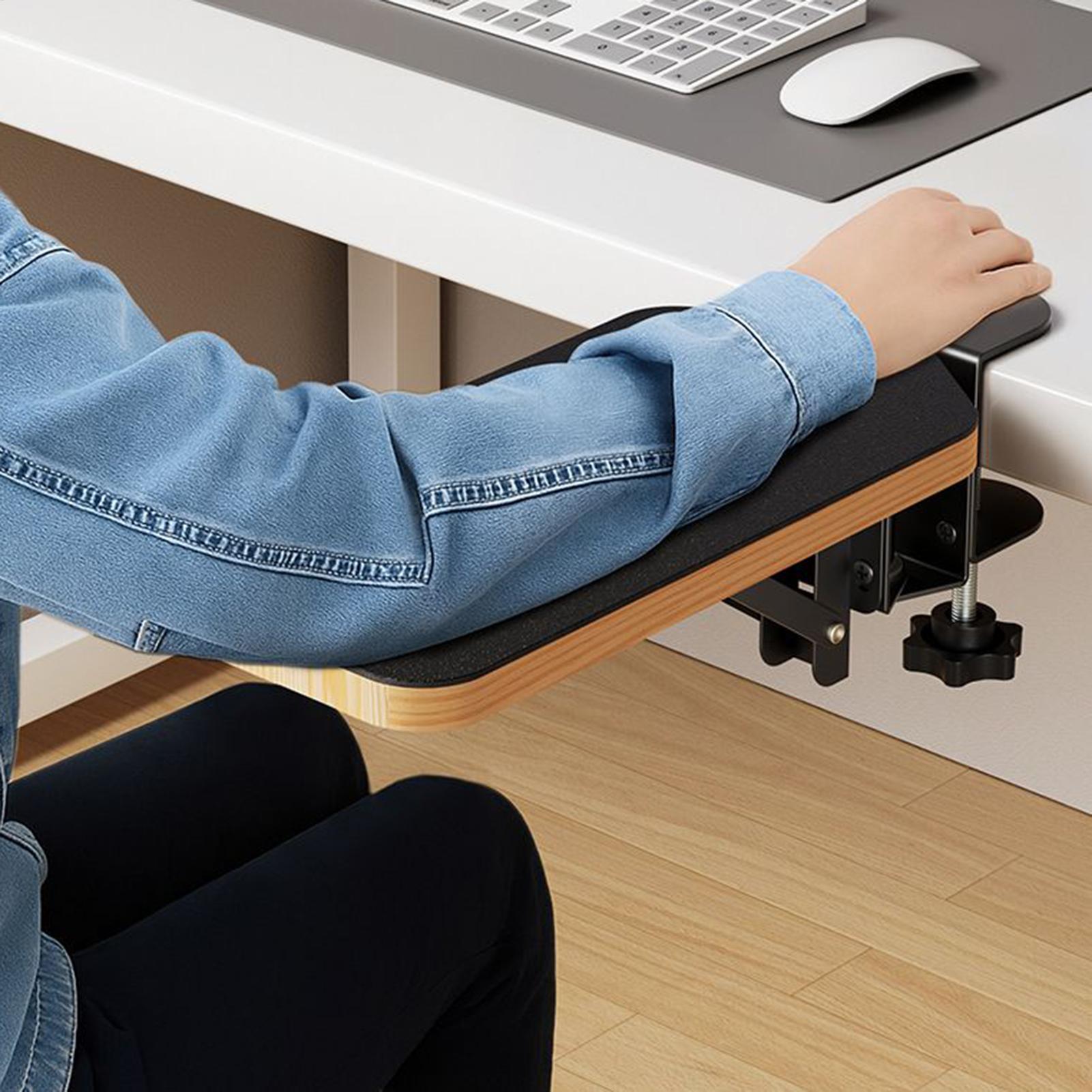 Computer Desk Arm Rest Pad Arm - Wrist Rest Wood 评论和价格
