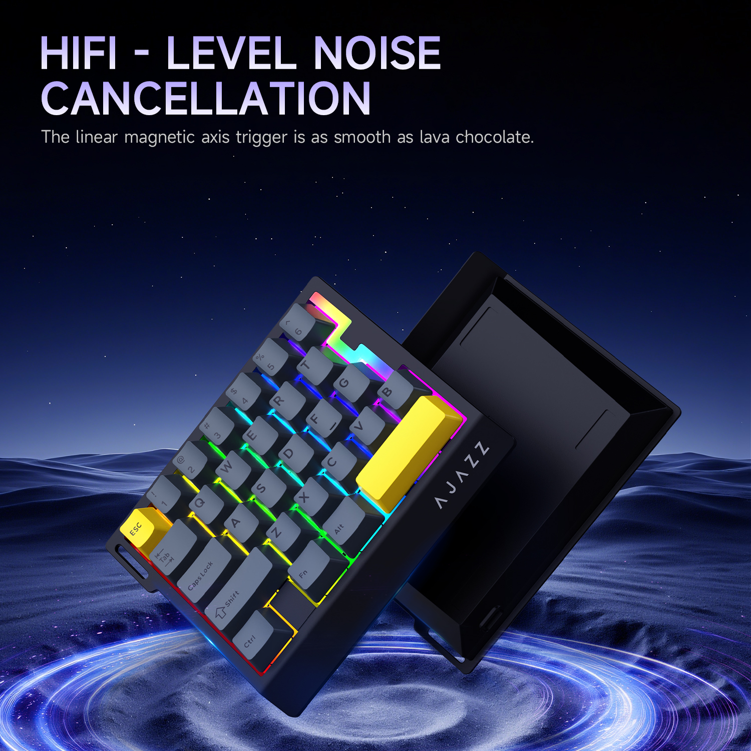 AJAZZ AK029 - Magnetic Brown S - Gaming Keyboard Half 评论和价格