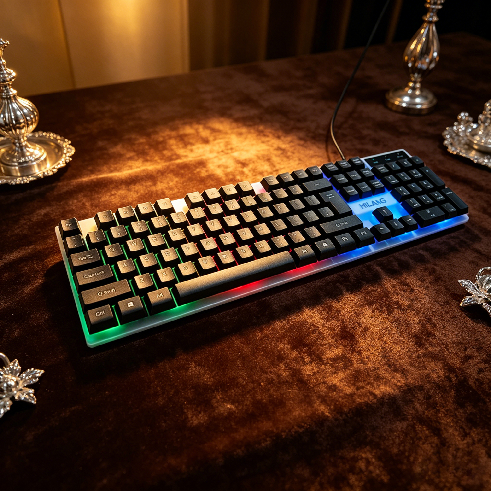 Wired RGB Backlit Keyboard Mou - Gaming Keyboard Mouse Set 评论和价格