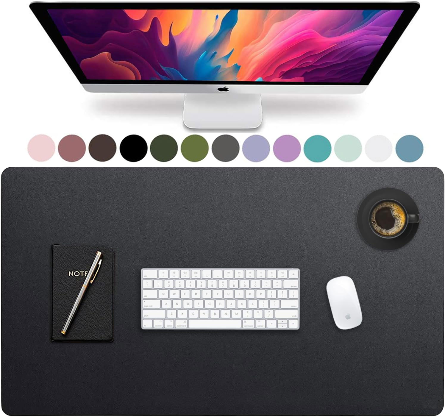 Large Size Leather Desk Pad,Of - Gaming Keyboard Tactile 评论和价格