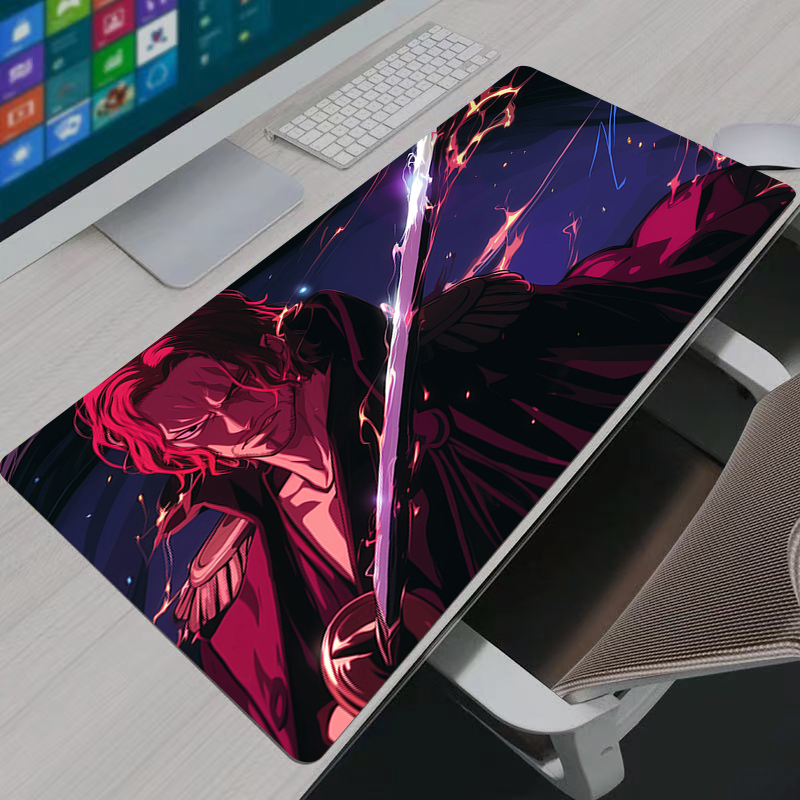 One Piece Shanks Mouse Pad Lar - Gaming Keyboard Theme 评论和价格