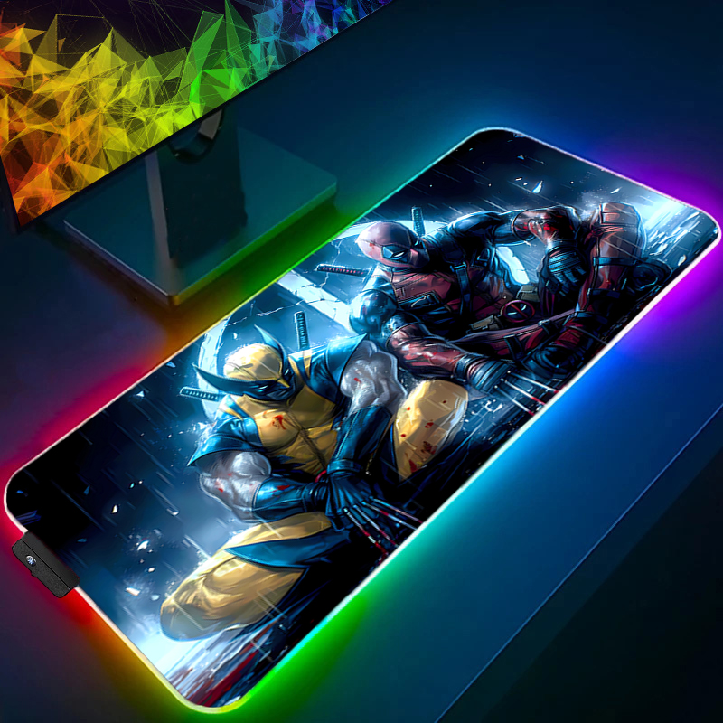 LED Mouse Pad Gaming Backlight - Gaming Keyboard Theme 评论和价格