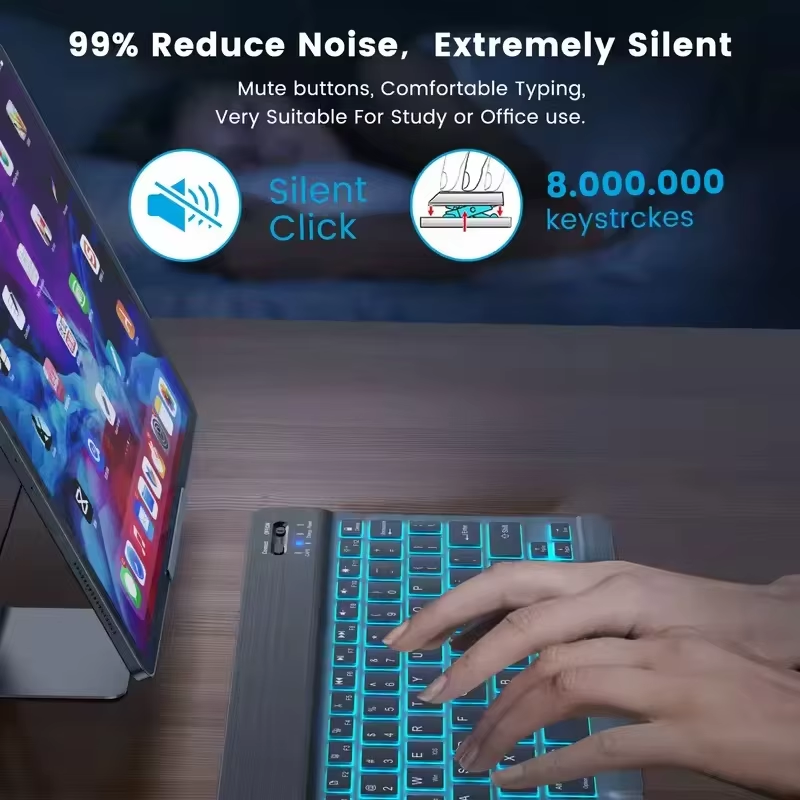 READ YYEAH RGB Backlit Bluetoo - Gaming Keyboard And Mouse Combo 评论和价格