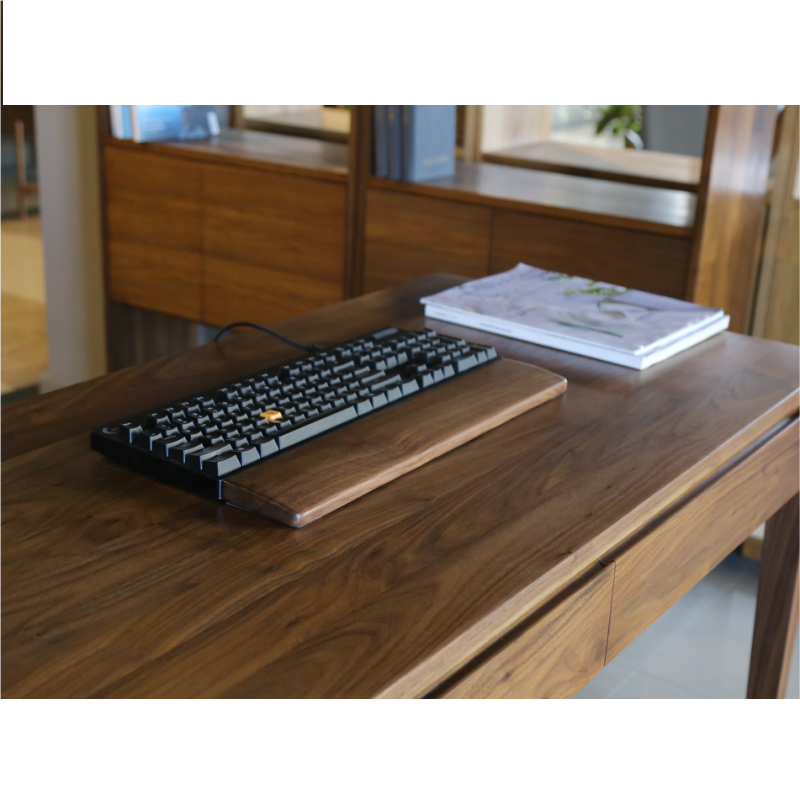 One-Hand Oak Walnut Wooden Key - Wrist Rest Wood 评论和价格