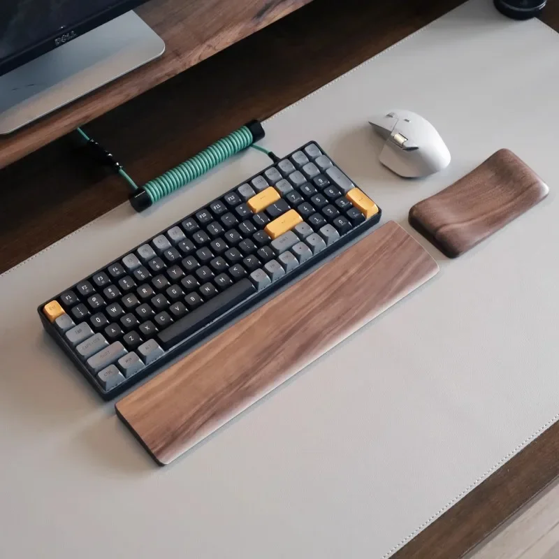 Walnut Wood Palm Rest Mechanic - Wrist Rest Wood 评论和价格