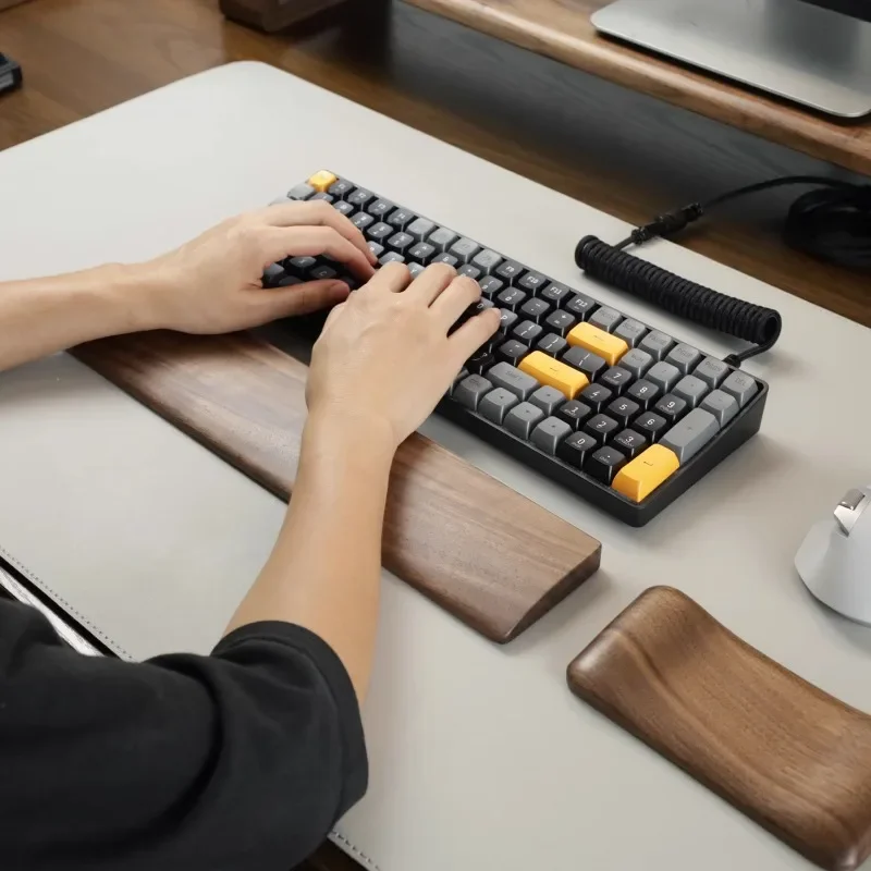 Walnut Wood Palm Rest Mechanic - Wrist Rest Wood 评论和价格
