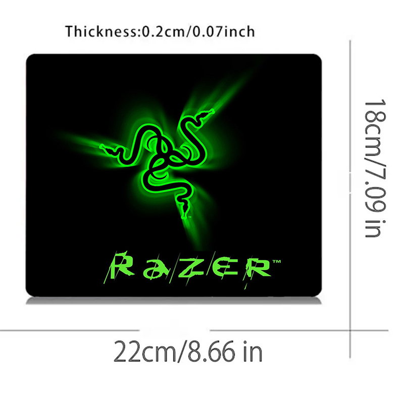 Hot Razer Fashion Small Mouse  - Gaming Keyboard Theme 评论和价格