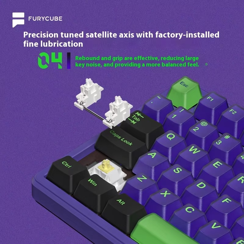 FURYCUBE K99pro Wireless Gamin - Gaming Keyboard Mechanical Wireless 评论和价格