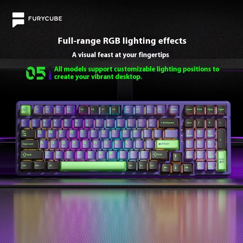 FURYCUBE K99pro Wireless Gamin - Gaming Keyboard Mechanical Wireless 评论和价格