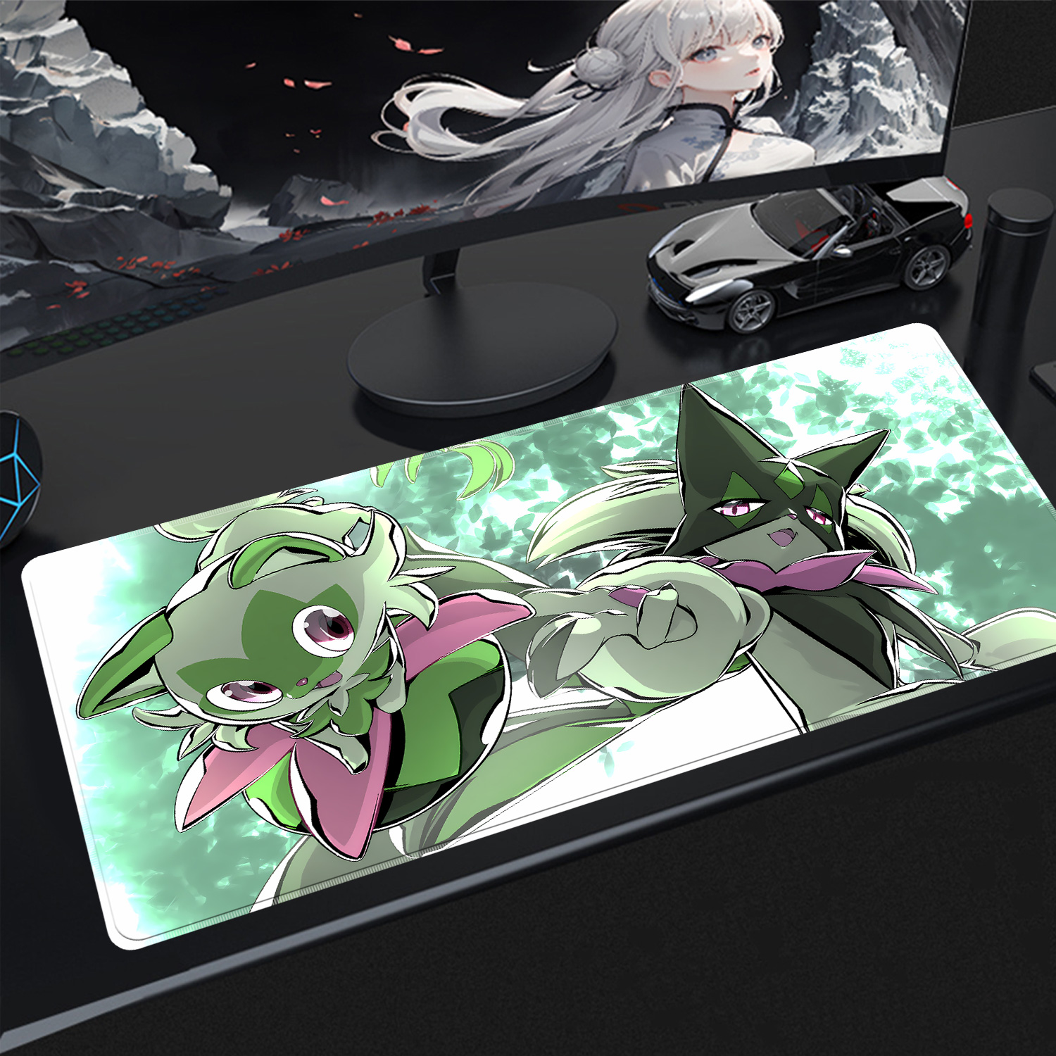 Kawaii Pokemon Meowscarada Gam - Gaming Keyboard Tactile 评论和价格