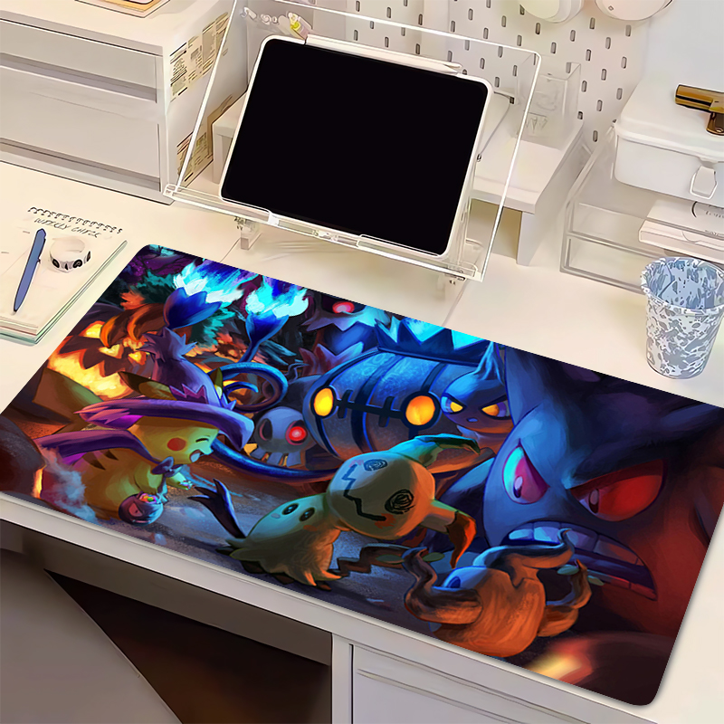 Natural Rubber Mouse Pad Pokem - Gaming Keyboard Theme 评论和价格