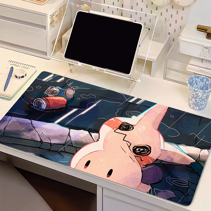Natural Rubber Mouse Pad Pokem - Gaming Keyboard Theme 评论和价格