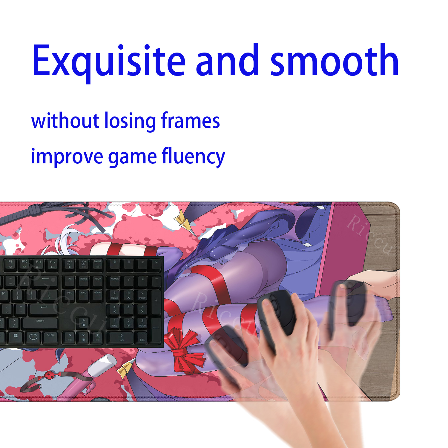 HD B-Blue Archive PC E-Sports  - Gaming Keyboard Blue 评论和价格