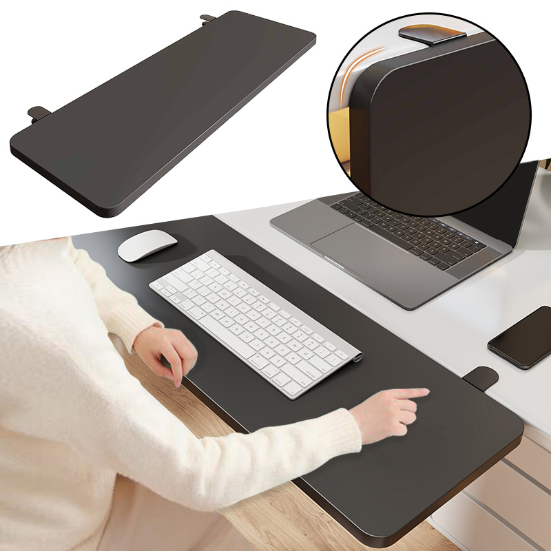 Desk Shelf Board Keyboard Tray - Wrist Rest Wood 评论和价格