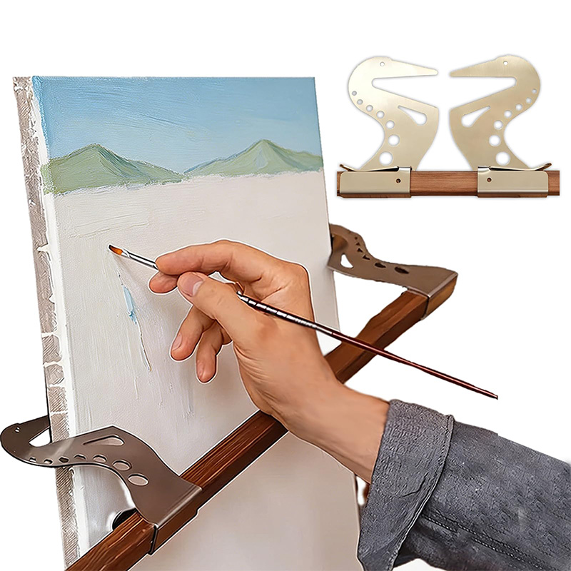 Adjustable Easel Hand Rest Sup - Wrist Rest Wood 评论和价格