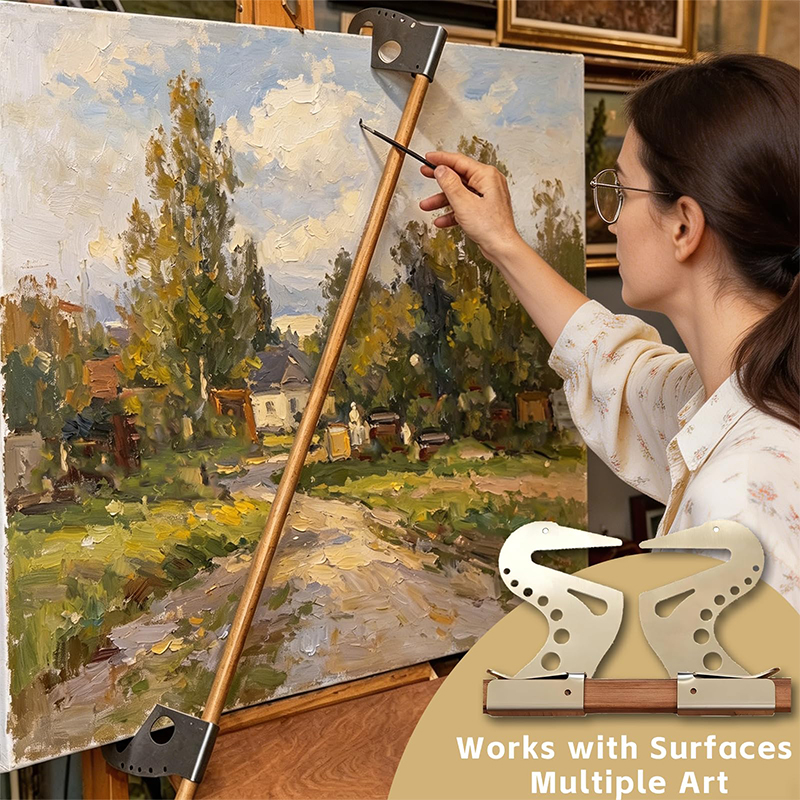 Adjustable Easel Hand Rest Sup - Wrist Rest Wood 评论和价格