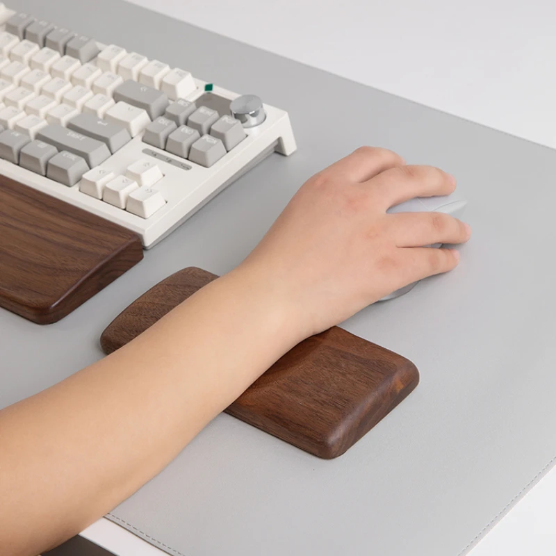 Walnut Wood Mouse Palm Rest Cu - Wrist Rest Wood 评论和价格