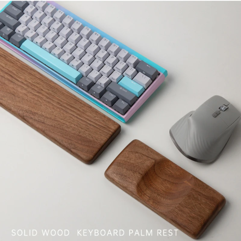 Walnut Wood Mouse Palm Rest Cu - Wrist Rest Wood 评论和价格