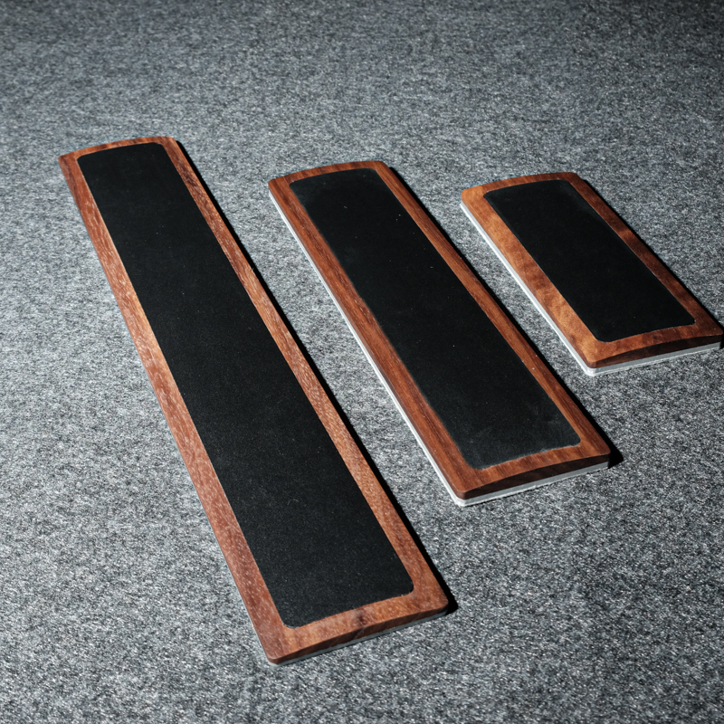 Woody Cowhide Palm Rest for Me - Wrist Rest Wood 评论和价格