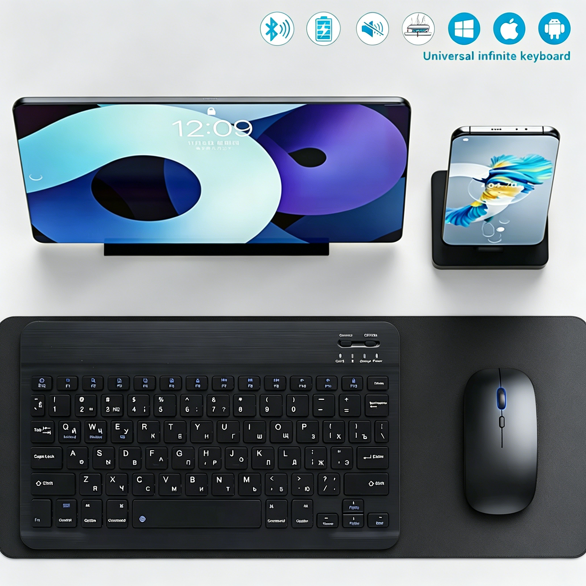 Bluetooth Wireless Keyboard Mo - Gaming Keyboard Mechanical Wireless 评论和价格