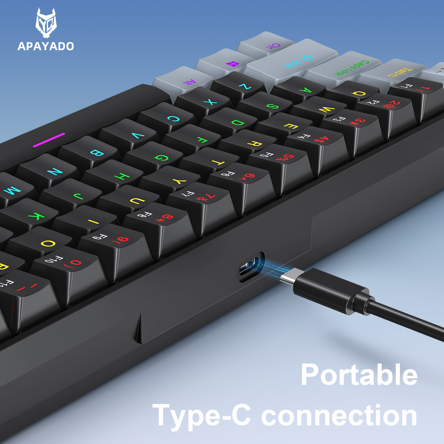 K61 Wired Mechanical Gaming Ke - Keyboard Gaming Blue Switch 评论和价格