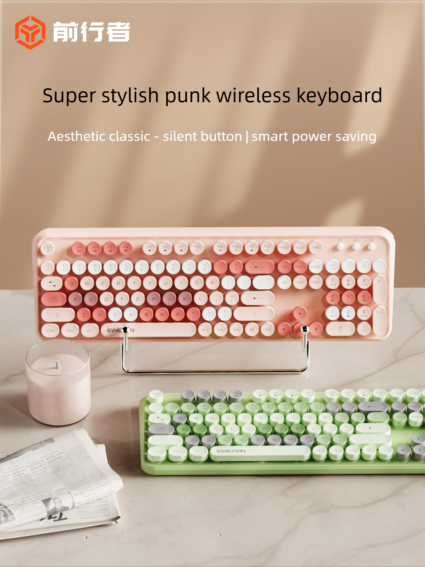 EWEADN V96 Wireless Keyboard M - Gaming Keyboard Mouse Set 评论和价格