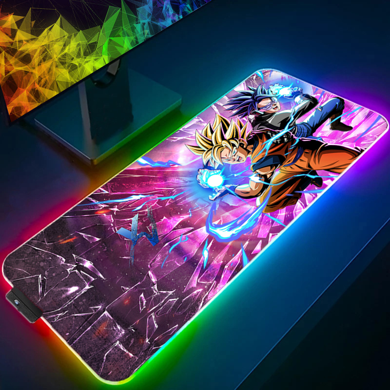 LED Mouse pad Dragon Ball Comp - Gaming Keyboard Theme 评论和价格