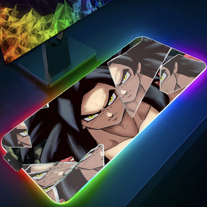 LED Mouse pad Dragon Ball Comp - Gaming Keyboard Theme 评论和价格