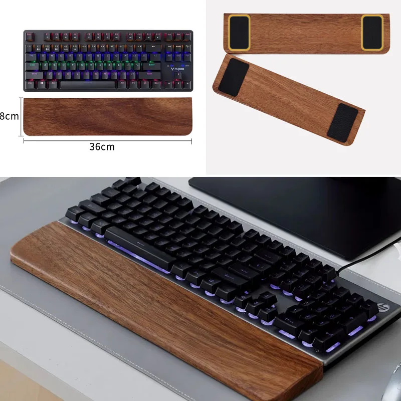 Solid Wood Keyboard Palm Rest  - Wrist Rest Wood 评论和价格