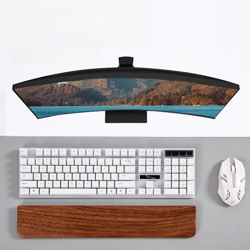 Solid Wood Keyboard Palm Rest  - Wrist Rest Wood 评论和价格