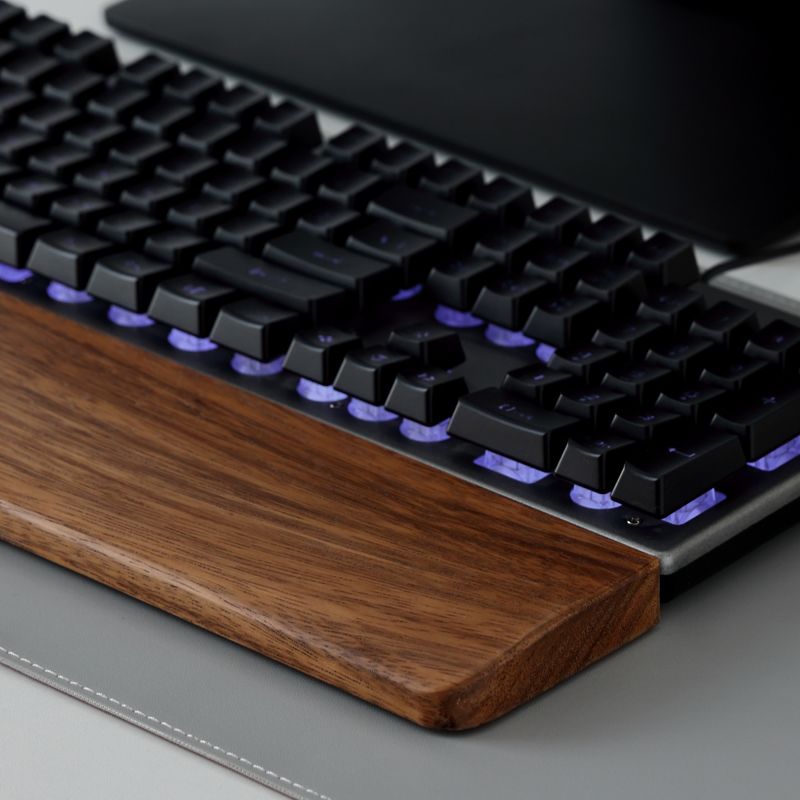 Solid Wood Keyboard Palm Rest  - Wrist Rest Wood 评论和价格