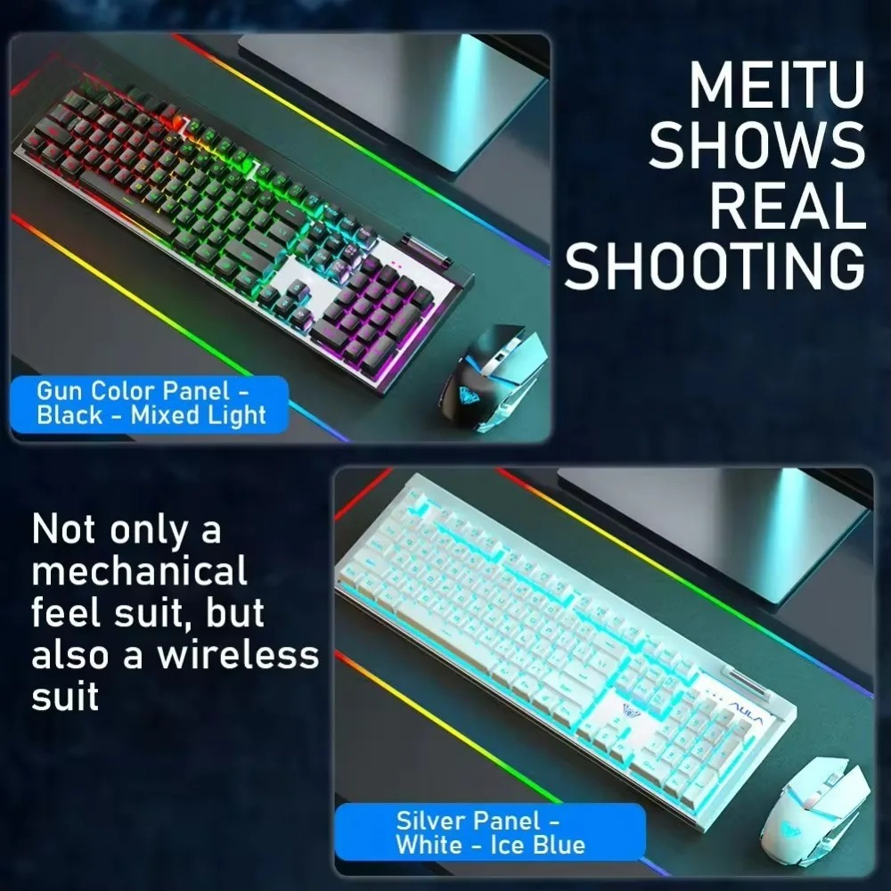 Accessories with 1600 DPI for  - Gaming Keyboard Mouse Set 评论和价格