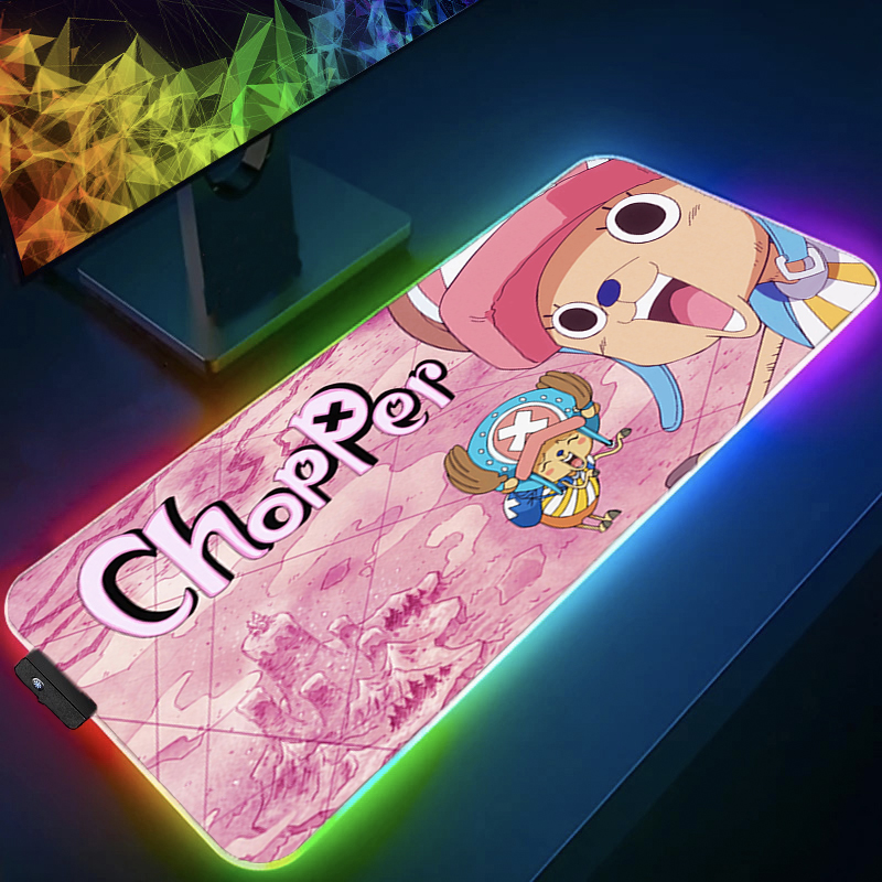RGB Mouse Pad one piece Tony T - Gaming Keyboard Tactile 评论和价格
