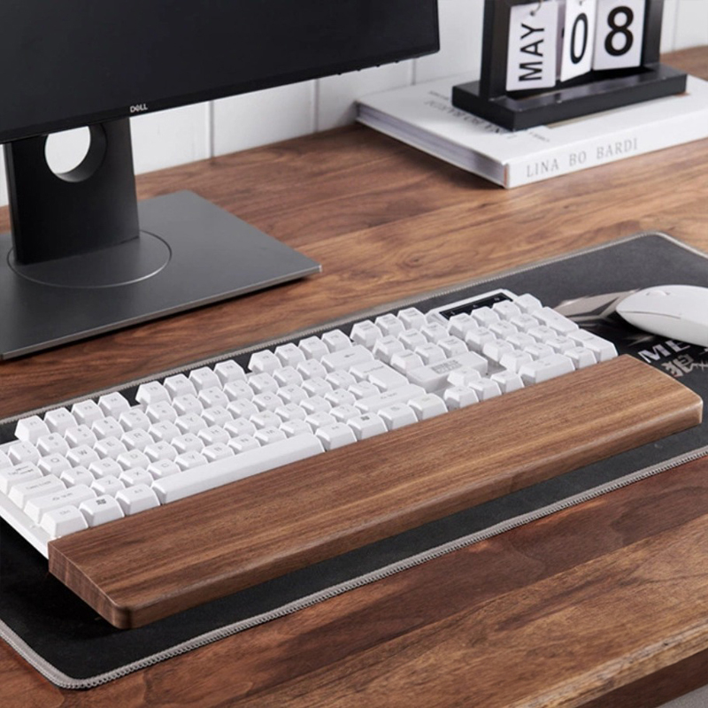 Solid Wood Keyboard Bracket Ha - Wrist Rest Wood 评论和价格