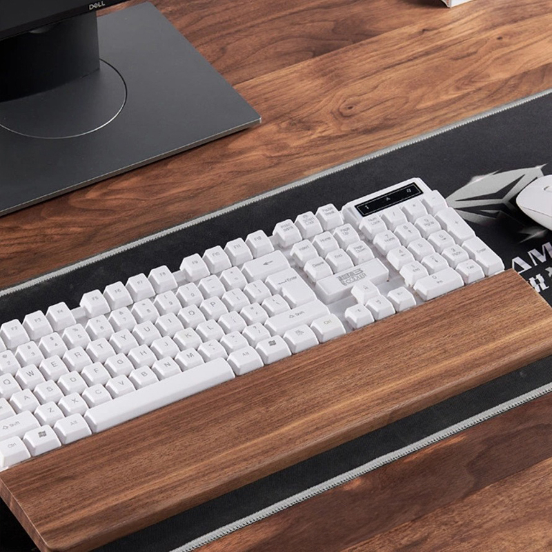 Solid Wood Keyboard Bracket Ha - Wrist Rest Wood 评论和价格