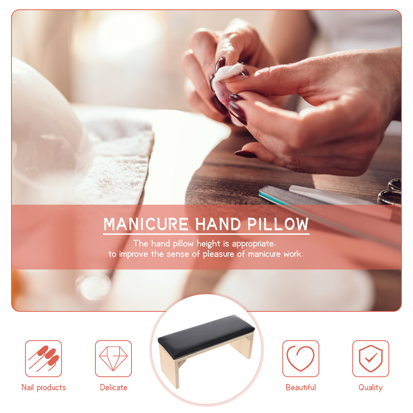 1Pcs Wooden Wrist Rest Pillow  - Wrist Rest Wood 评论和价格