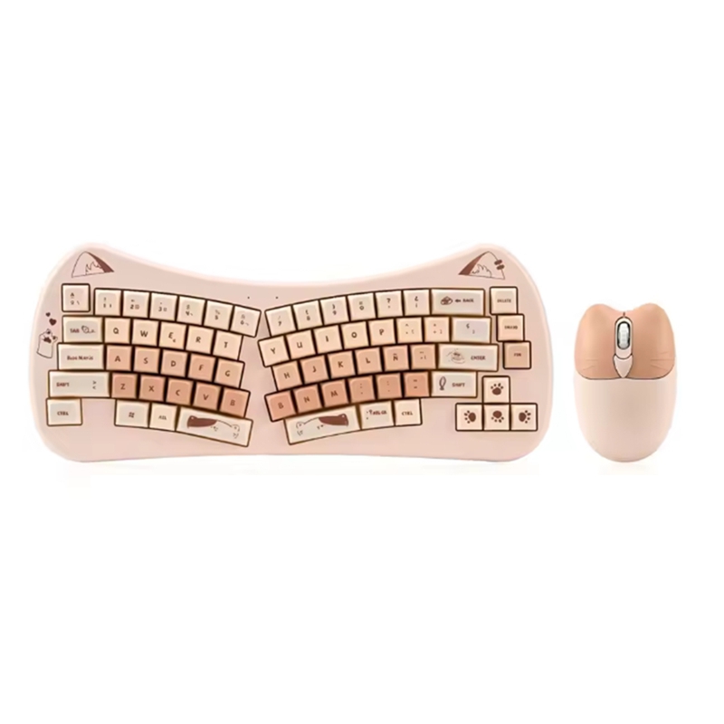 68 Key Cat Ear Mechanical Keyb - Gaming Keyboard Mechanical Wireless 评论和价格