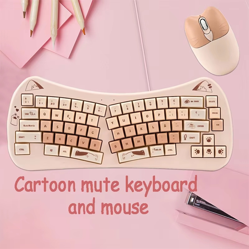 68 Key Cat Ear Mechanical Keyb - Gaming Keyboard Mechanical Wireless 评论和价格